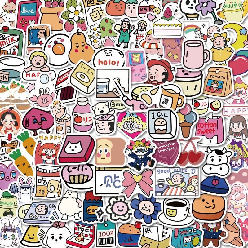 

[CLINO] 10 PCS STIKER GRAFITI KARTUN AESTHETIC UNTUK HP/LAPTOP/BOTOL