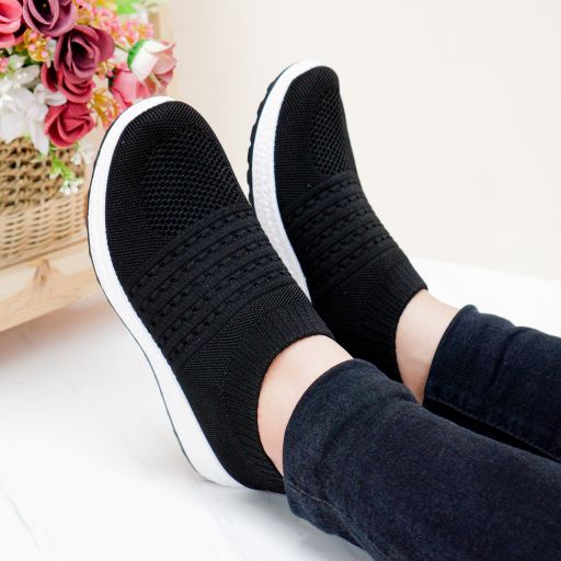 GSW Sepatu Sneakers wanita Flyknit Import wanita Antislip Soft Canvas Slip On sneakers slip on wanita Sepatu sneakers slip on wanita ( TP30 )