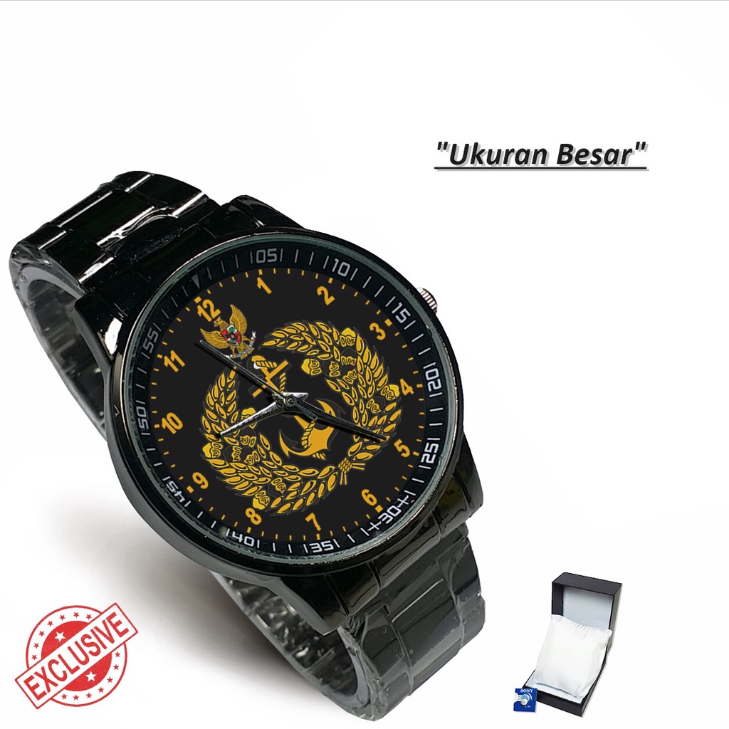 Jam Tangan Rantai Couple TNI A.L - 01 (Awesome)