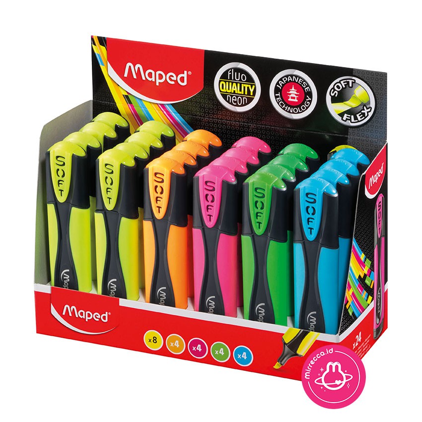 

MAPED FLUO PEPS ULTRA SOFT HIGHLIGHTER