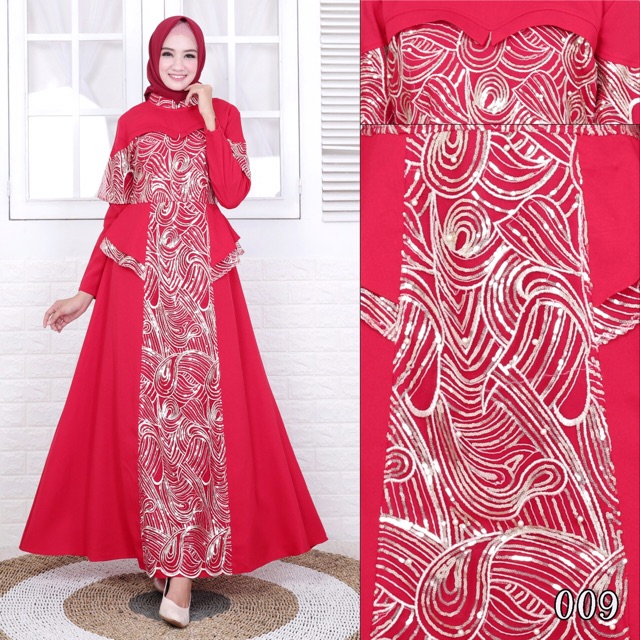 Gamis jemia 009⛔️⛔️SALE⛔️⛔️