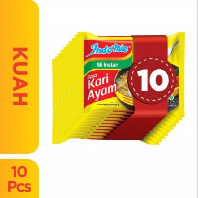 

Ss5g74gfd Indomie Kari Ayam 10 Pcs Ff04151