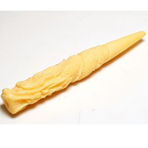 Pipa rokok tulang kerbau ukir naga rasa gurih dan nikmat