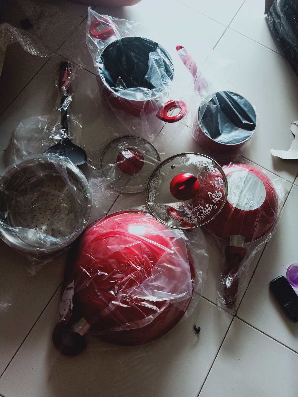 Panci Set Supra 9pcs / Panci Awet Merk Supra / Supra Cookware Set 9pcs