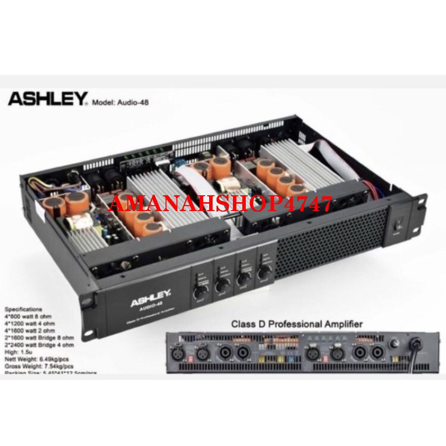 POWER ASHLEY AUDIO 48 ASHLEY AUDIO48