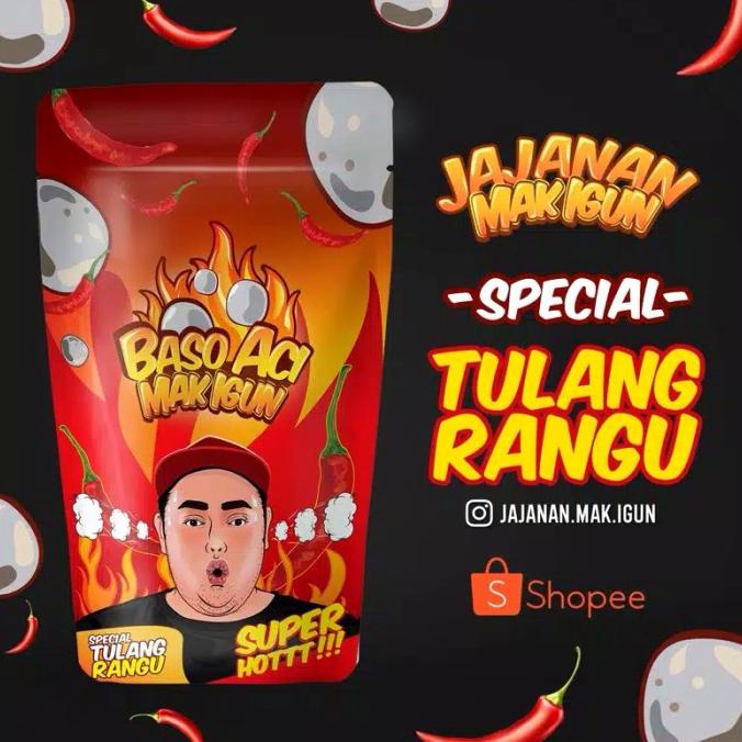 Jual Sale Baso Aci Mak Igun Viral Original Special Tulang Rangu