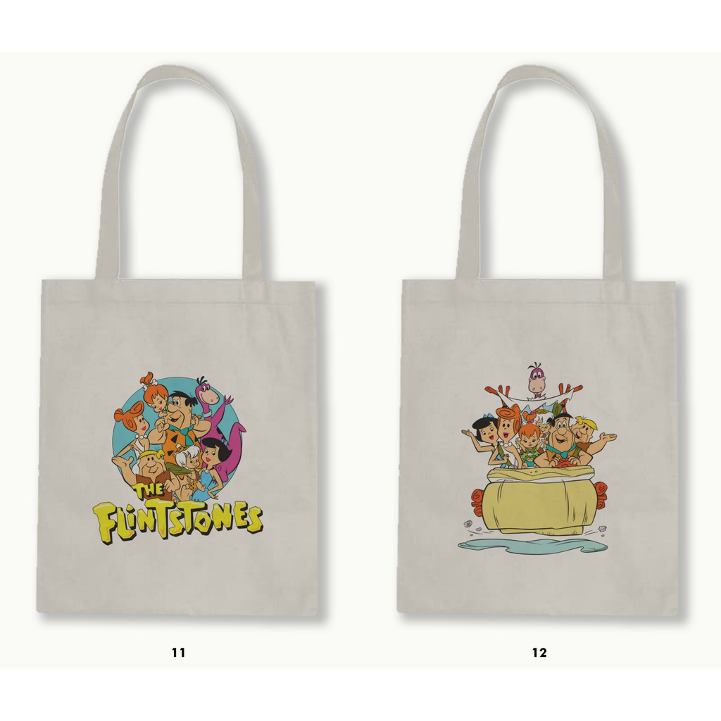 TOTE BAG BLACU - THE FLINTSTONES .01