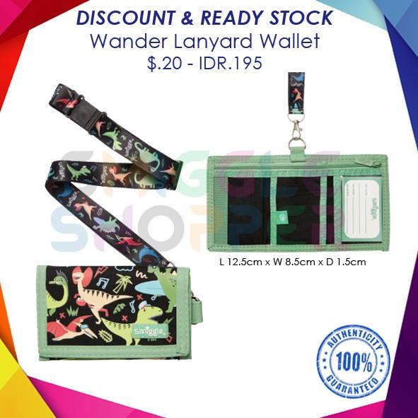 Smiggle Ori Wander Wallet Lanyard Boy Only