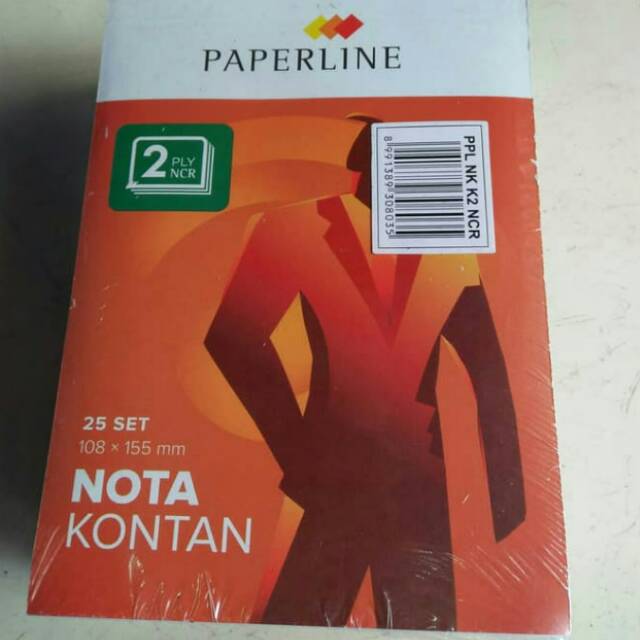 

BUKU NOTA KONTAN PAPERLINE KECIL 2 PLY 1 PAK ISI 10