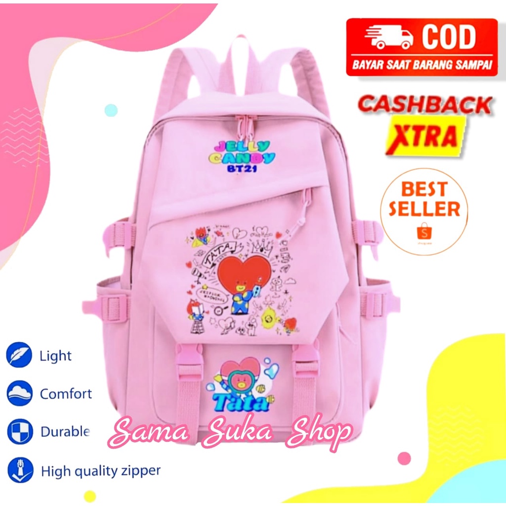 samasuka.shop - TAS SEKOLAH ANAK PEREMPUAN SD KOREA KPOP RANSEL ANAK CEWEK TK TAS ANAK VIRAL LUCU KEREN KEKINIAN