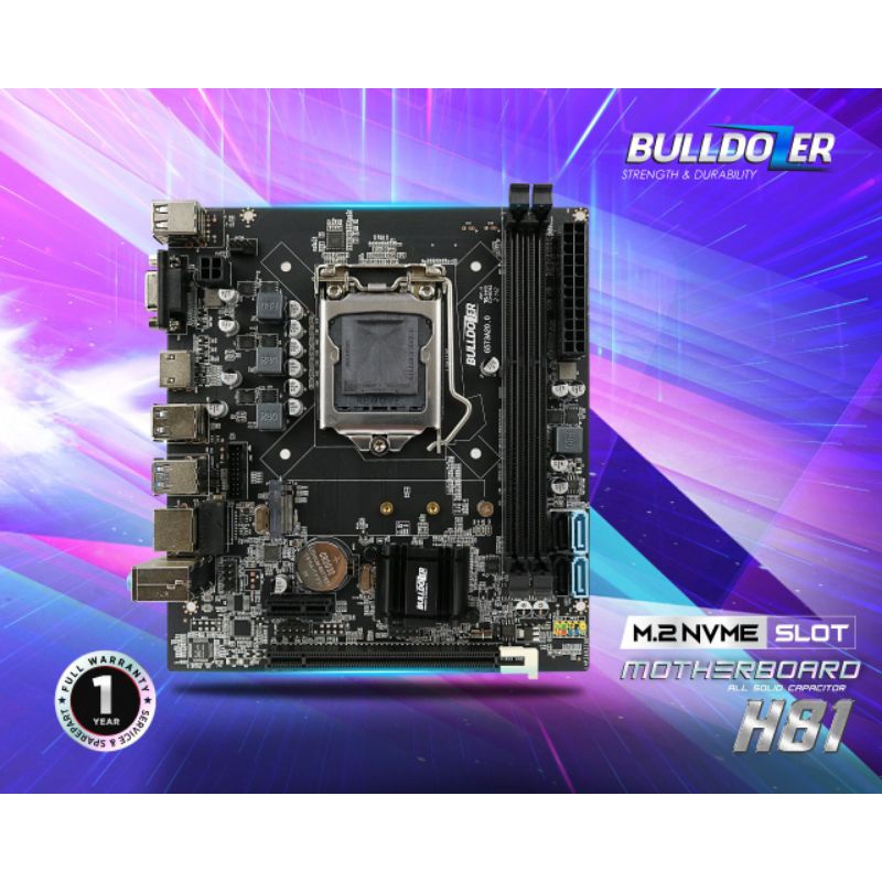 MOTHERBOARD BULLDOZER H81