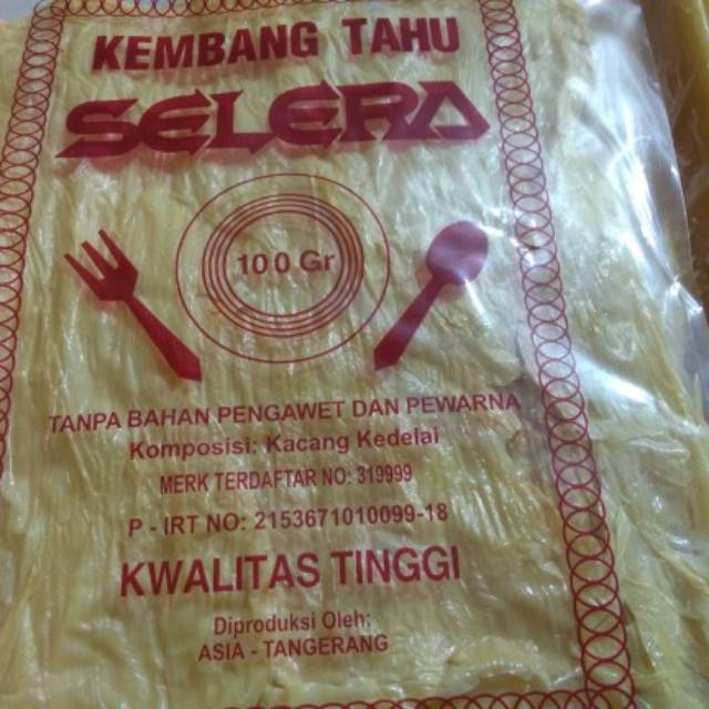 

Kembang tahu selera cap garpu/sendok 100g REMUK TANGGUNG SENDIRI NO KOMPLAIN/NEGATIF REVIEW