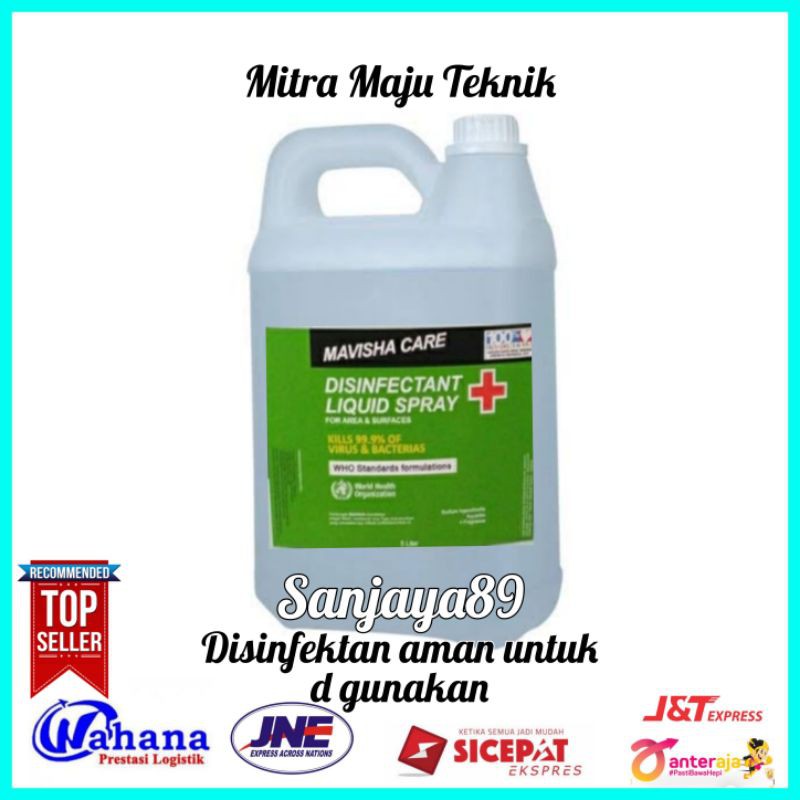 Cairan Disinfektan Mesin Fogging Spray 5 Liter Cairan Disinfektan 5Liter Aman Untuk Orang