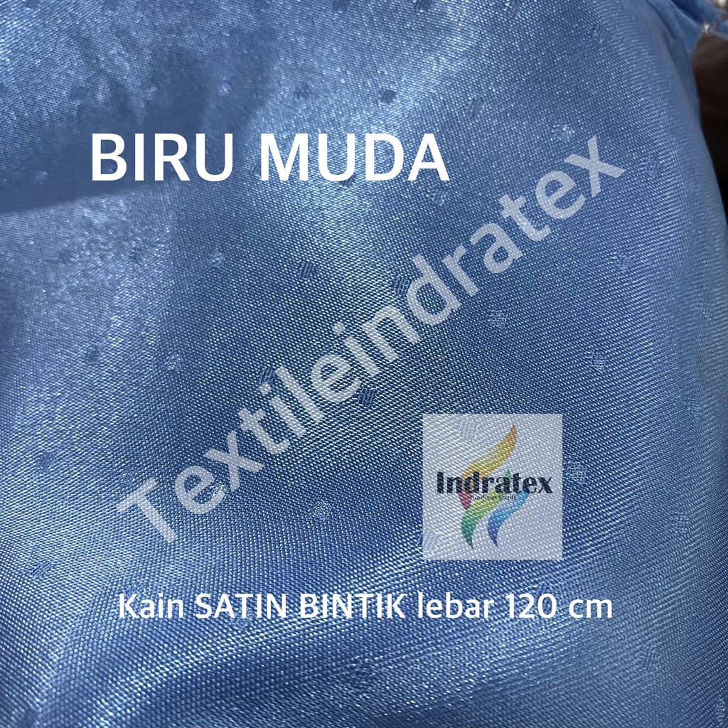 ( per setengah meter ) KAIN SATIN SATEN BINTIK LEBAR 120 CM BAHAN HORDENG GORDEN SCHRUNCIE HAMPERS PARSEL CRAFT KERAJINAN TANGAN