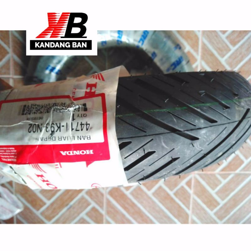 BAN TUBLES MATIC HONDA NEW SCOOPY 100/90.12 ,BAN BARU 100% ORIGINAL GRATIS PENTIL