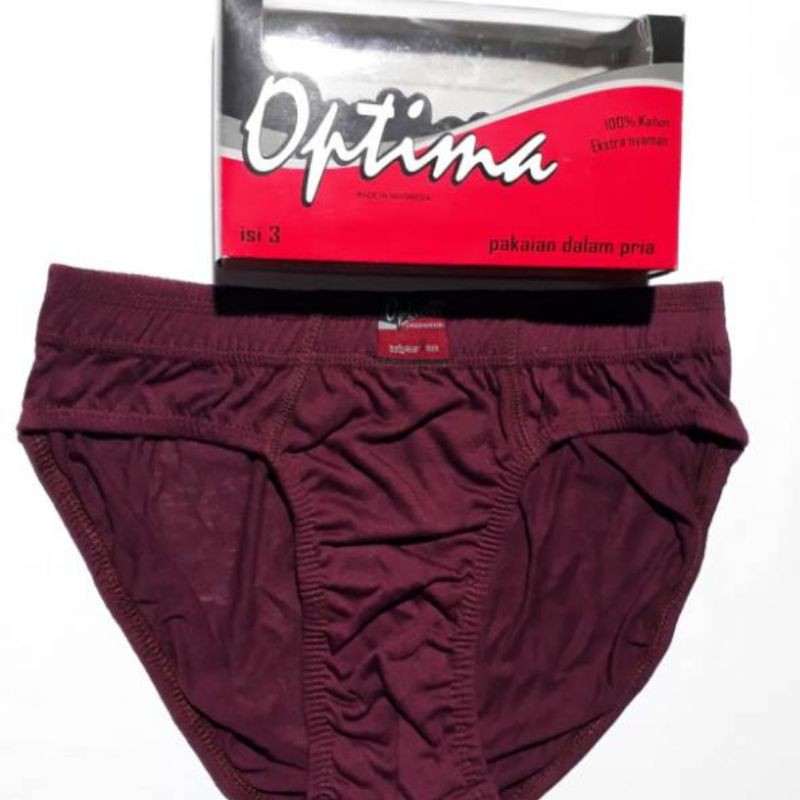 CD Pria Optima 828 katun Real Pict /foto asli  harga perbiji bukan perkotak Promo