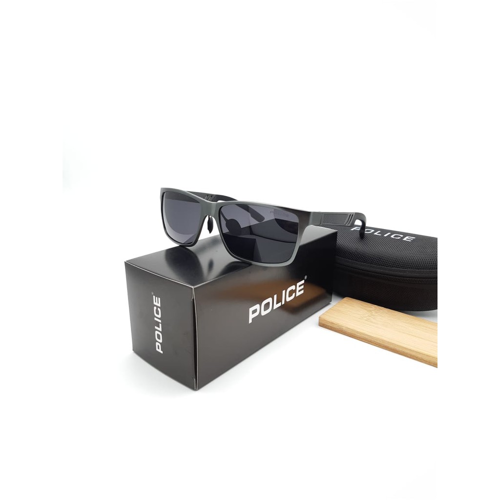 Sunglass - TERLARIS !!! Kacamata Hitam Pria Police A1813 Lensa Anti UV