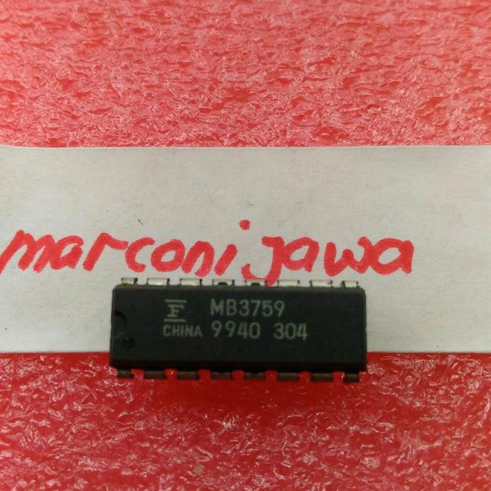 Mb3759 Ic Mb3759 Dip16Pin Marcojiw99 Murah