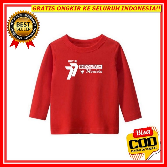 Kaos Hut Ri / Kaos 17 Agustus / Kaos Agustusan / Kaos Kemerdekaan / Kaos Indonesia / Kaos Merah Puti
