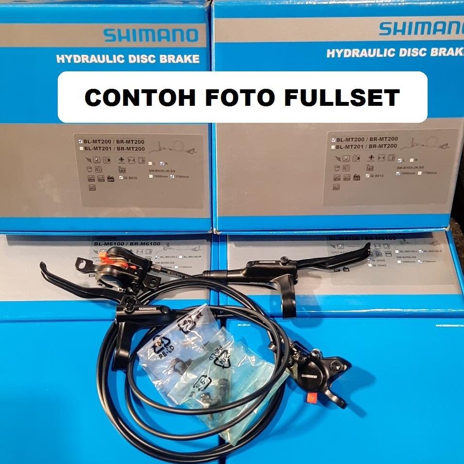 SP19D [KODE PRODUK J8649X] Brake Caliper Kaliper Rem Hidrolik Brakeset Shimano MT200 MT201 NEW