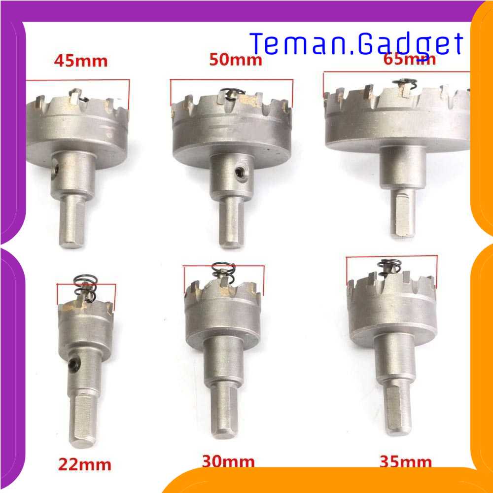 TG-DFA Combiubiu Mata Bor HSS Hole Saw Bit Set 6 PCS - GJ0108