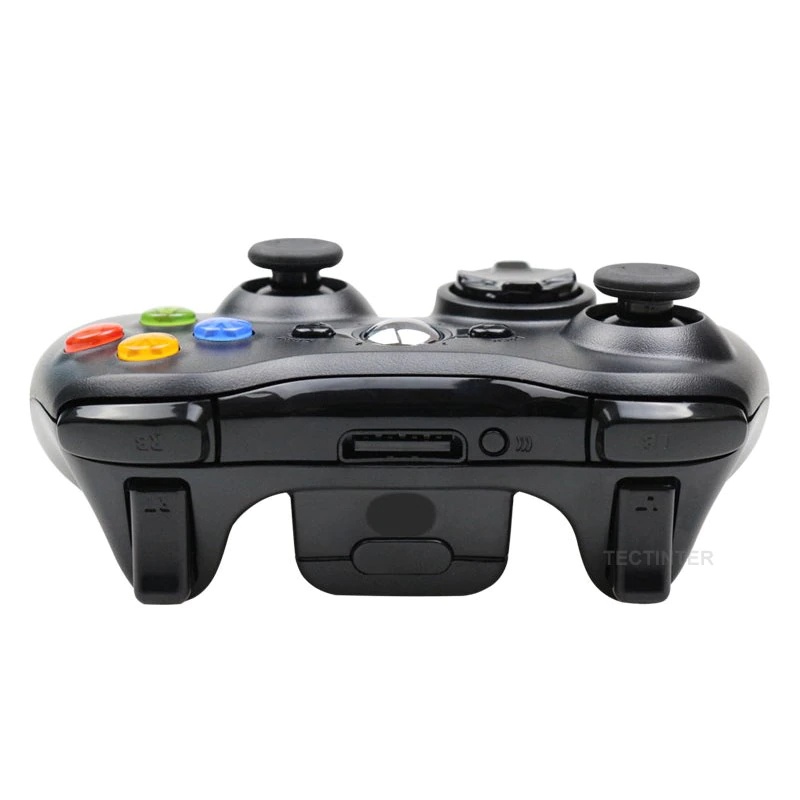 Gamepad Wireless 2.4Ghz for XBOX 360 PC with Receiver - TC36 - Black