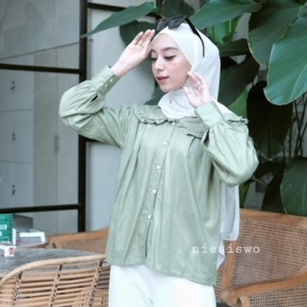 BLOUSE POLOS BAHAN KATUN / EVERY BLOUSE RAYON / KEMEJA RAYON OVERSIZE / BLOUSE RAYON POLOS / ATASAN WANITA POLOS