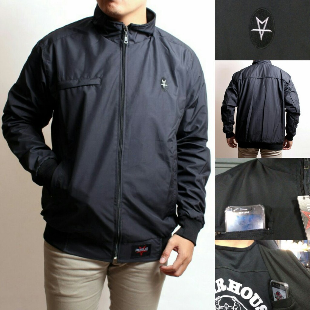 Jaket Pria Parasut Casual SGM  Rebel Id