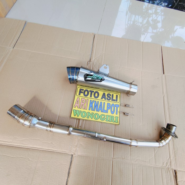 KNALPOT JRM JIKSAW KARISMA BLADE REVO Fi ABS KIRANA SUPRA 125