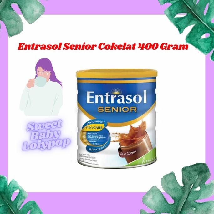 

[COD] Entrasol Senior Cokelat 400Gram [COD]