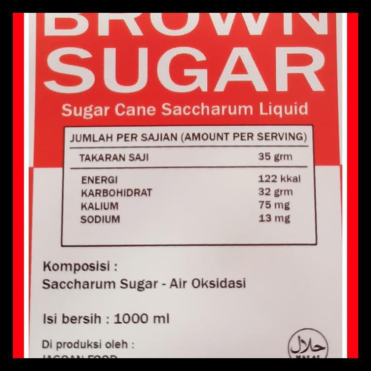

Brown Sugar Cair Murni 100% Seperti Tiger Sugar Gula Malaka Gula Merah Terlengkap