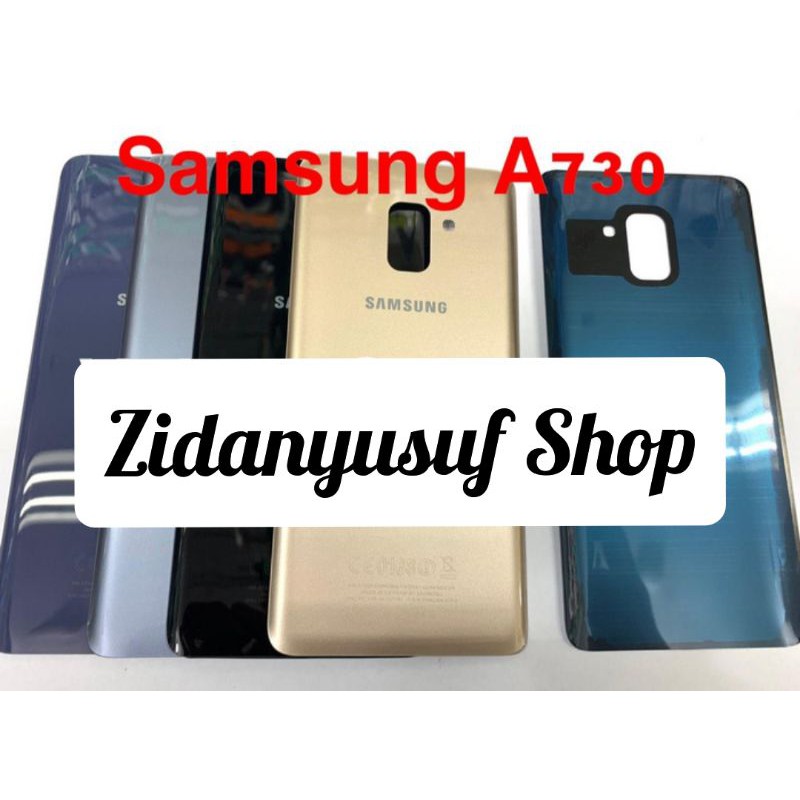 BACKDOOR BACK COVER KESING CASING HOUSING SAMSUNG A8 PLUS A730 TUTUP BELAKANG ORIGINAL