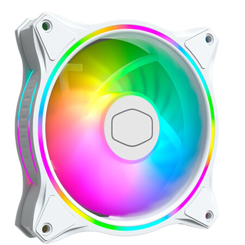 Cooler Master MasterFan MF120 Halo White RGB 12CM