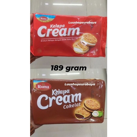 

Roma Biskuit Kelapa Cream 180 g