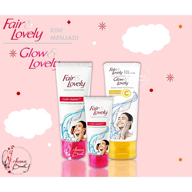 Fair & Lovely Facial Wash Multivitamin 50gr / 100gr / Facial Foam / Sabun Cuci Muka / Sabun Pembersi