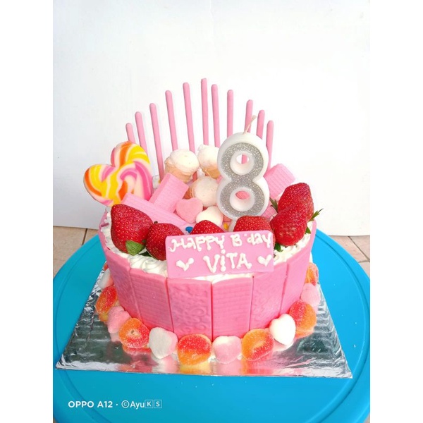 

link untuk cake 200rb/DIY cake Free lilin relighting