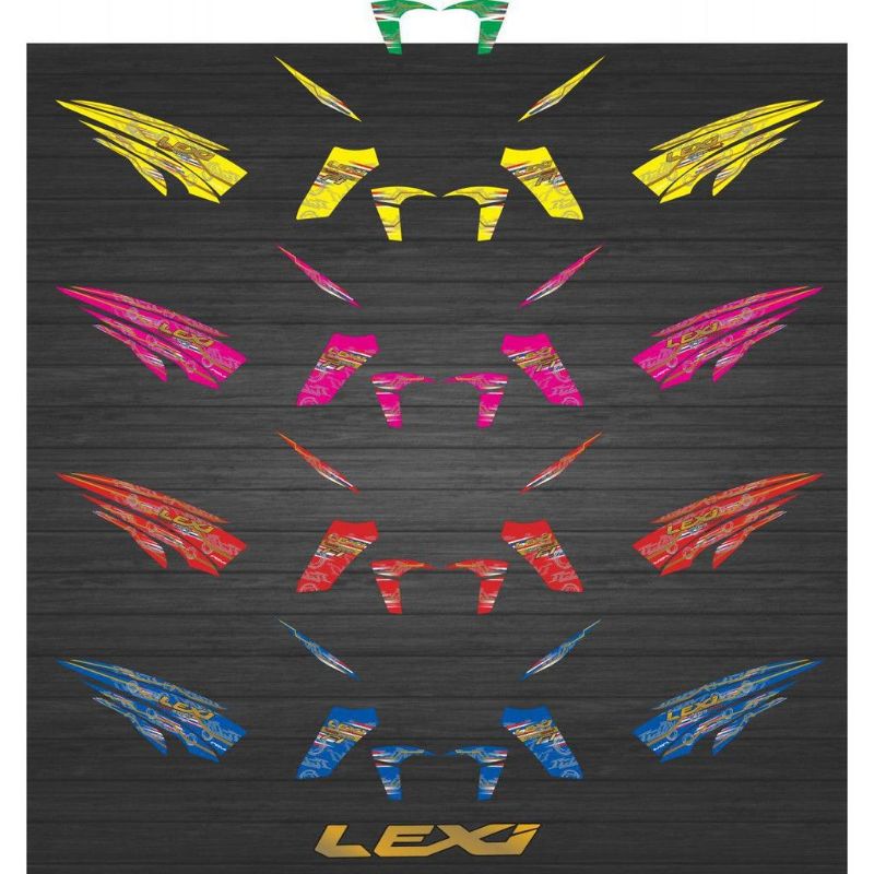 STICKER STRIPING VARIASI DECAL LEXI