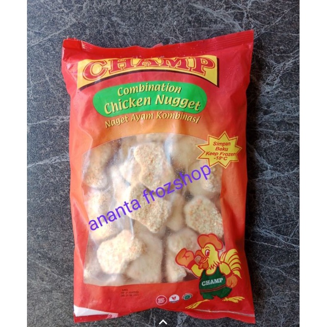 

Champ Naget Ayam / Chicken Nuggets 1 Kg / 500 Gram