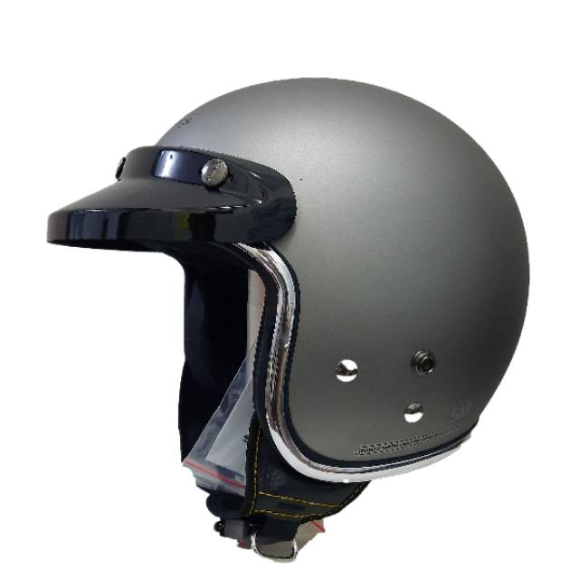 Helm Cargloss Retro Silver Dof List Croom Goggle Mask