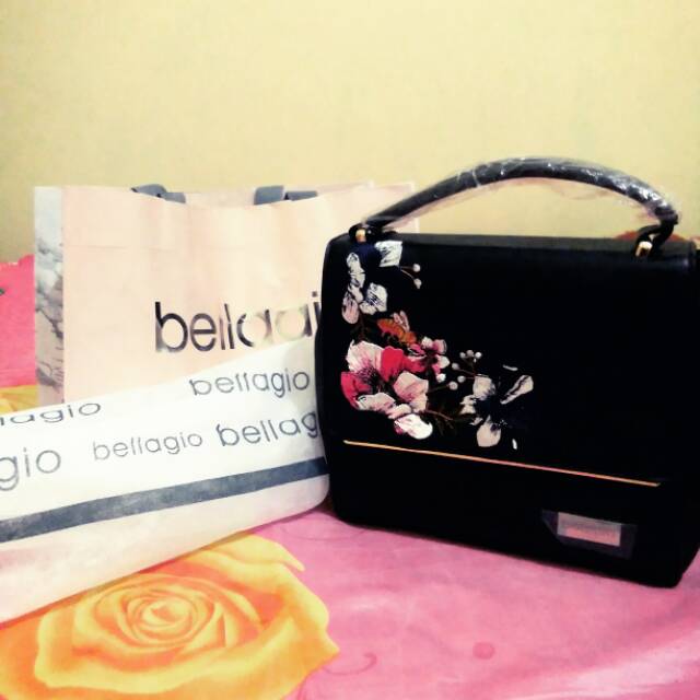 Tas Bellagio Flower Original BU bonus Mini Backpack VS