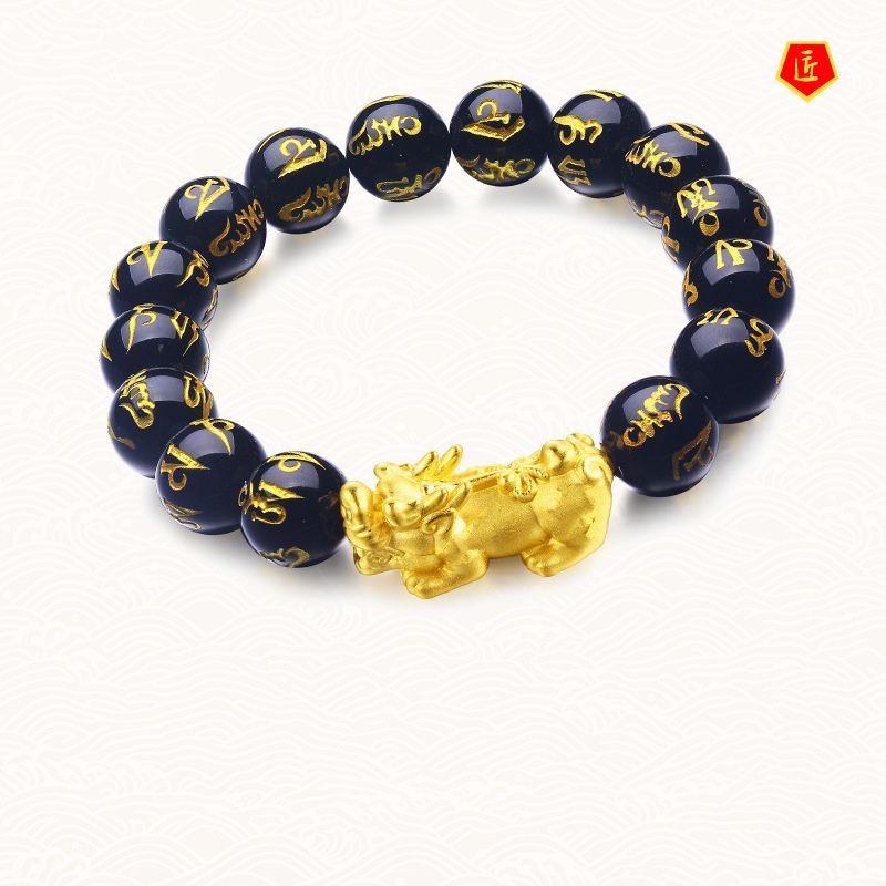 [Ready Stock]Golden Lucky Beast Bracelet