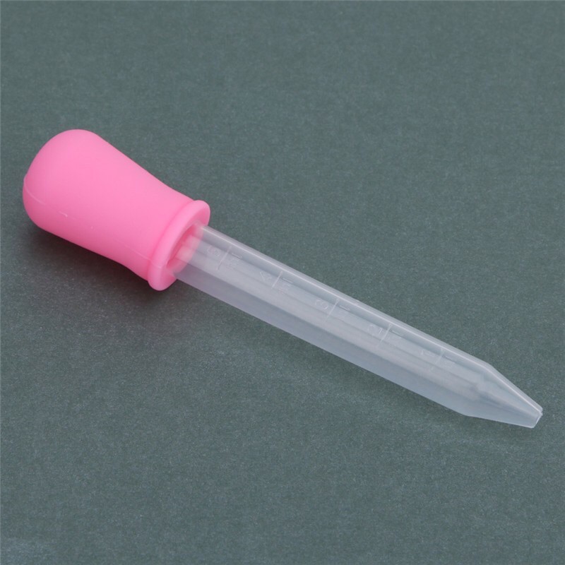 Pipet Tetes Plastik Silikon Bayi 5ml Obat ASI Pipette Dropper Medicine Breast Milk Baby Plastic