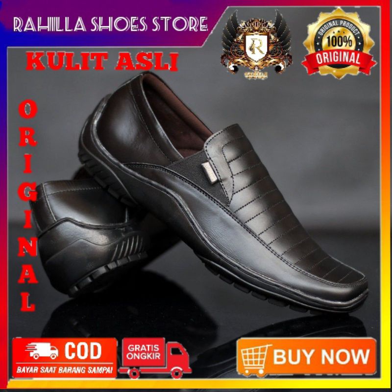 Sepatu Formal Pria kulit Asli Cevany Corza Sepatu Pesta Sepatu Kerja