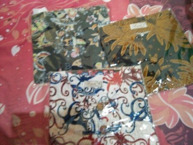 Atasan Batik Dolby Dolbi Dobby Doby Tenun Sutra Tulis Halus Katun Atbm Baron ,sarombit Atasan