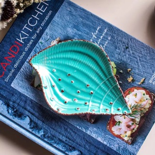 PIRING DESSERT BINTANG LAUT KEONG shell kerang hias PIRING DESSERT BINTANG LAUT KEONG shell kerang hias