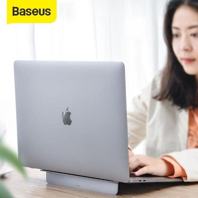 BASEUS DUDUKAN LAPTOP PAPERY NOTEBOOK LAPTOP STAND HOLDER MEJA LAPTOP