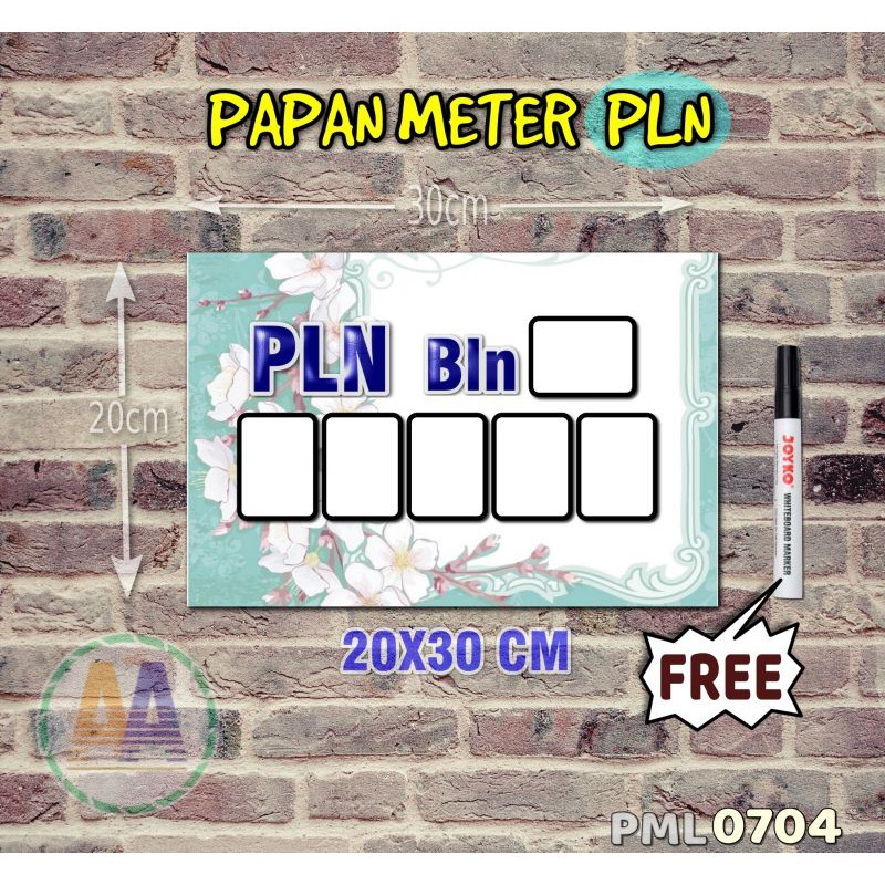 

Papan Meter Listrik PLN PAM motif Unik - Pastel 04 - Toko2A