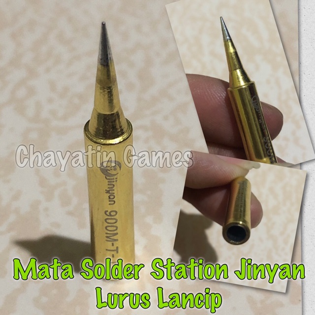 MATA SOLDER STATION ORI JINYAN 900M-T MODEL CUTTER WARNA EMAS - GOLD