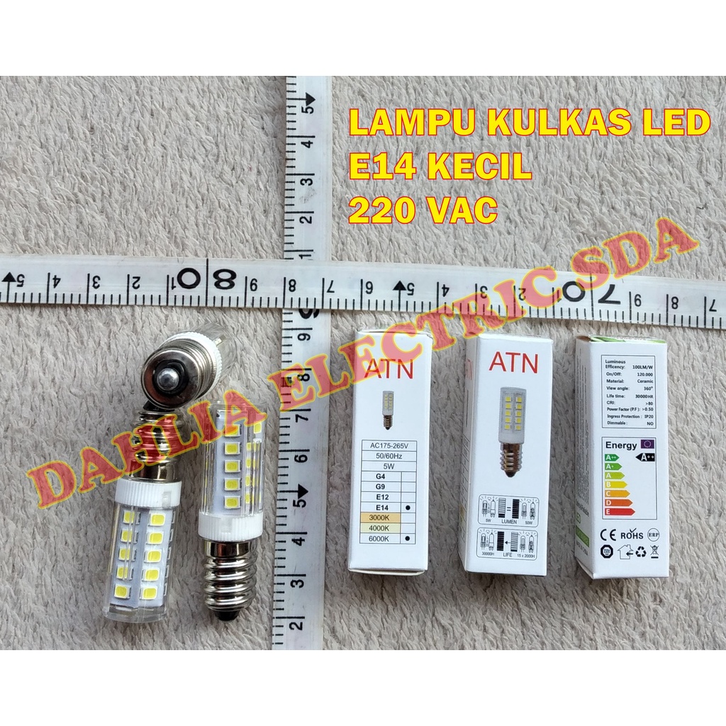 LAMPU KULKAS LED E14 KECIL