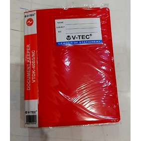 Map Clear Holder/Document Keeper / Dokument Keeper B5 V-tec Isi 40